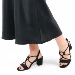 Nu-Pieds Talon Marco Tozzi 28308 Black