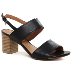 Nu-Pieds Talon Marco Tozzi 28301 Black Antic