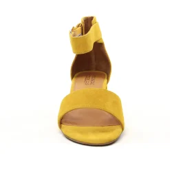 Nu-Pieds Talon Regarde Le Ciel Cathy-08 Yellow