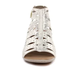 Nu-Pieds Talon Rieker 64676-60 Beige Gold