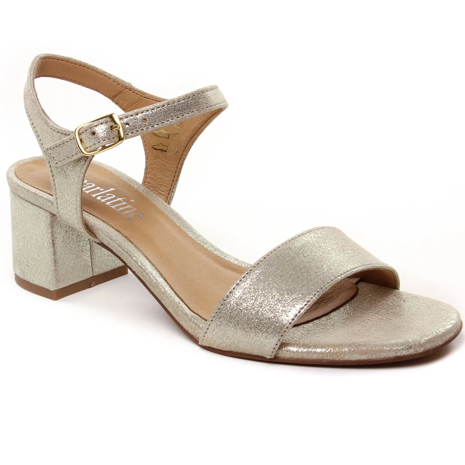 Nu-Pieds Talon Scarlatine Co44021Fb Platine