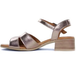 Nu-Pieds Talon Scarlatine Jade Pewter