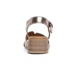 Nu-Pieds Talon Scarlatine Jade Pewter