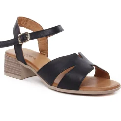 Nu-Pieds Talon Scarlatine Jade Noir