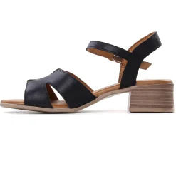 Nu-Pieds Talon Scarlatine Jade Noir