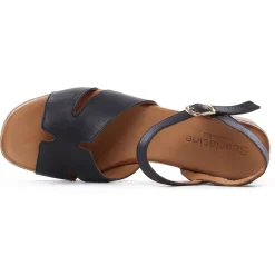 Nu-Pieds Talon Scarlatine Jade Noir