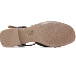 Nu-Pieds Talon Scarlatine Jade Noir