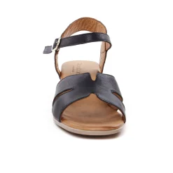 Nu-Pieds Talon Scarlatine Jade Noir