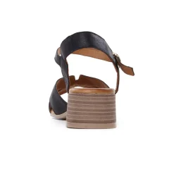 Nu-Pieds Talon Scarlatine Jade Noir