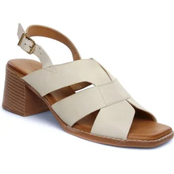 Nu-Pieds Talon Scarlatine Nava Beige