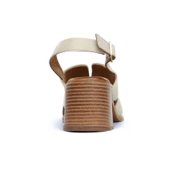 Nu-Pieds Talon Scarlatine Nava Beige