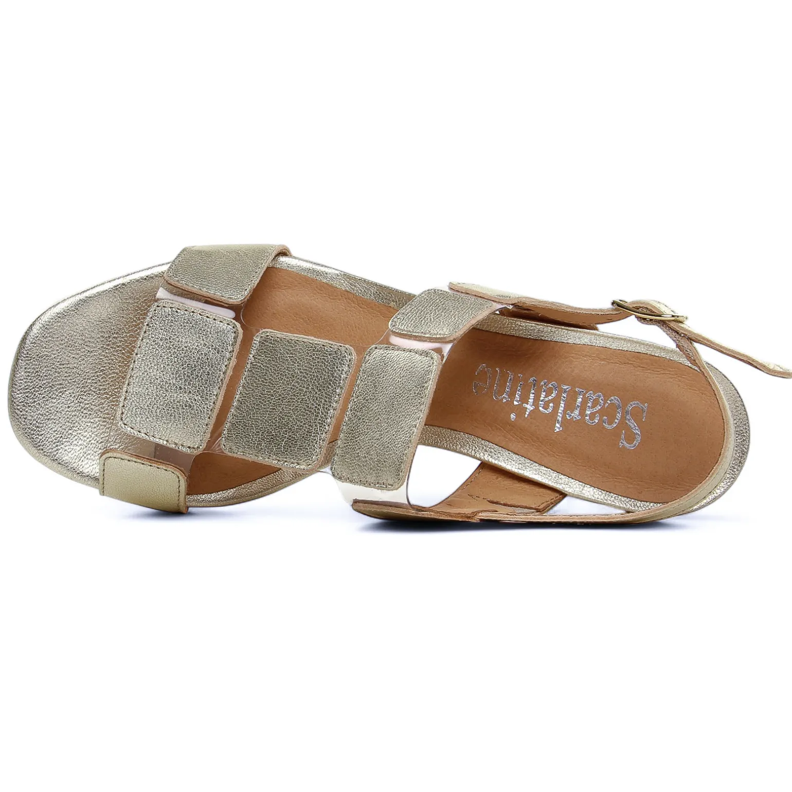 Nu-Pieds Talon Scarlatine Co45663 Carrara Cristal