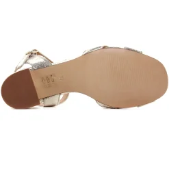 Nu-Pieds Talon Scarlatine Co45384A Platine