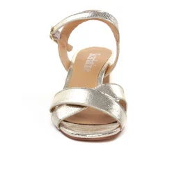 Nu-Pieds Talon Scarlatine Co45384A Platine