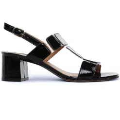 Nu-Pieds Talon Scarlatine Co45663 Noir Crital