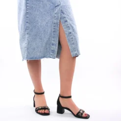 Nu-Pieds Talon Tamaris 28323 Black