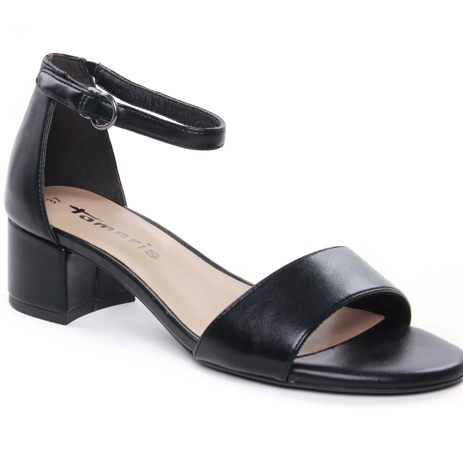Nu-Pieds Talon Tamaris 28295 Black Matt