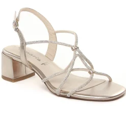 Nu-Pieds Talon Tamaris 28236 Light Gold