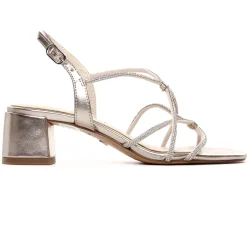 Nu-Pieds Talon Tamaris 28236 Light Gold