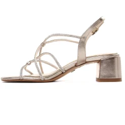 Nu-Pieds Talon Tamaris 28236 Light Gold