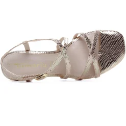 Nu-Pieds Talon Tamaris 28204 Light Gold Structure