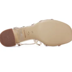 Nu-Pieds Talon Tamaris 28204 Light Gold Structure