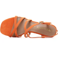 Nu-Pieds Talon Tamaris 28204 Orange