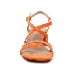 Nu-Pieds Talon Tamaris 28204 Orange