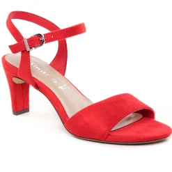 Nu-Pieds Talon Tamaris 28028 Red