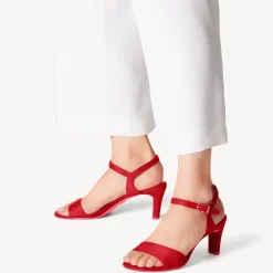 Nu-Pieds Talon Tamaris 28028 Red