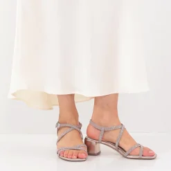 Nu-Pieds Talon Tamaris 28204 Rose Glam