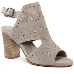 Nu-Pieds Talons Hauts Carmela 06662 Taupe