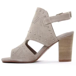 Nu-Pieds Talons Hauts Carmela 06662 Taupe