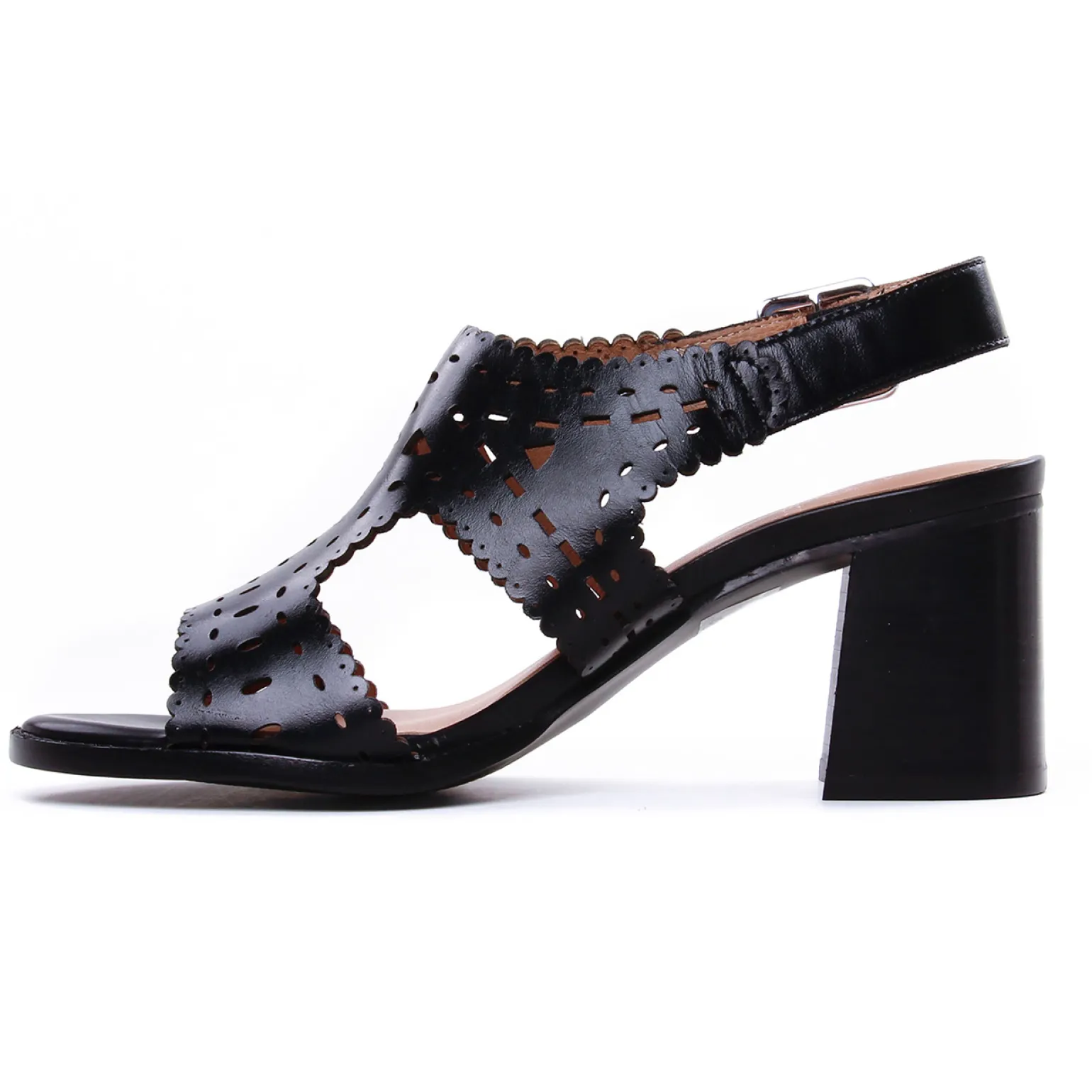 Nu-Pieds Talons Hauts Emilie Karston Lisa Noir