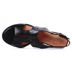 Nu-Pieds Talons Hauts Emilie Karston Lisa Noir