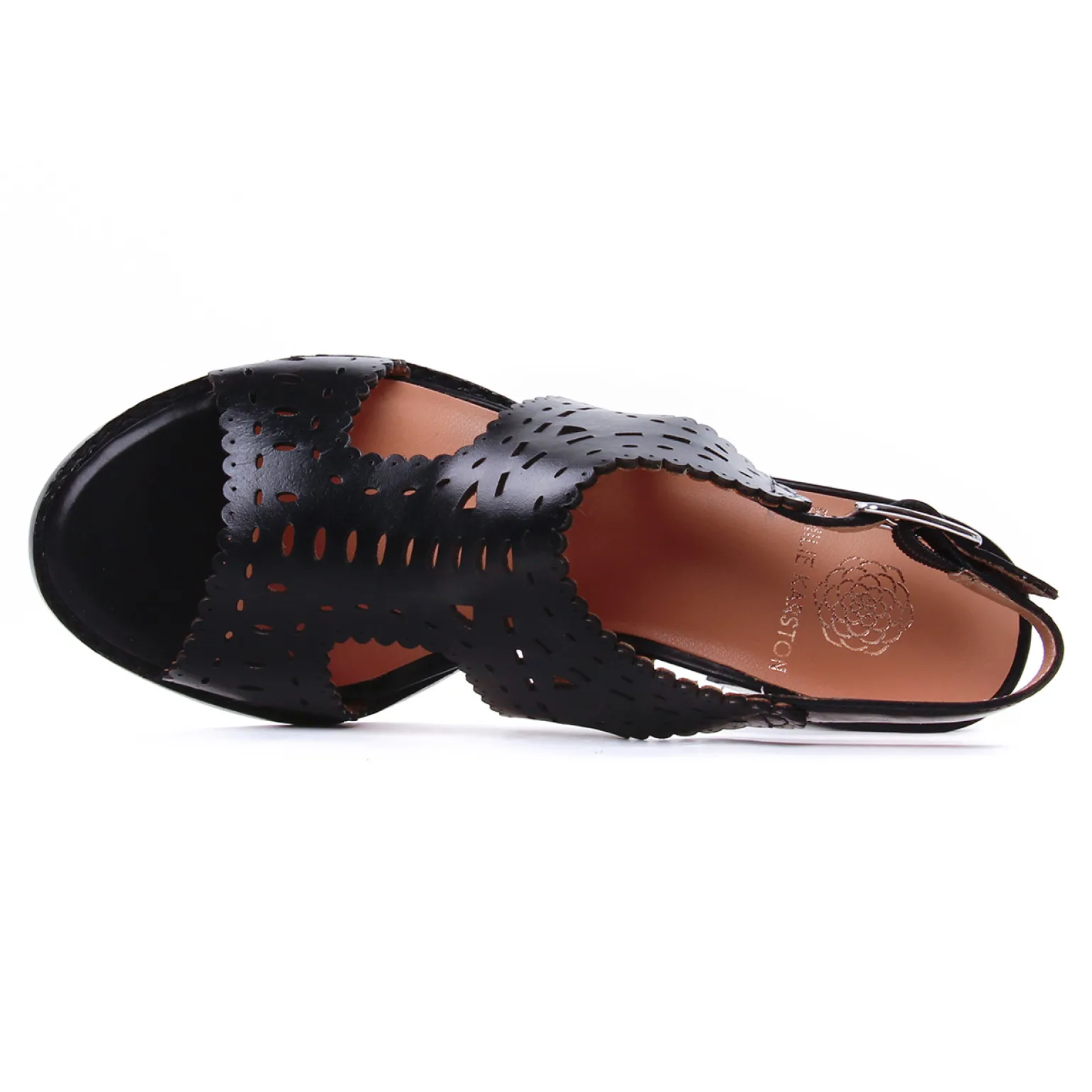 Nu-Pieds Talons Hauts Emilie Karston Lisa Noir