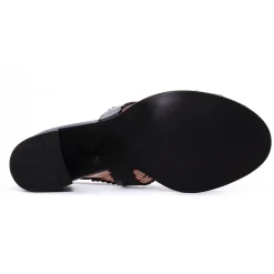 Nu-Pieds Talons Hauts Emilie Karston Lisa Noir