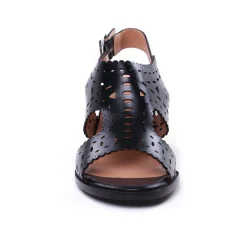 Nu-Pieds Talons Hauts Emilie Karston Lisa Noir