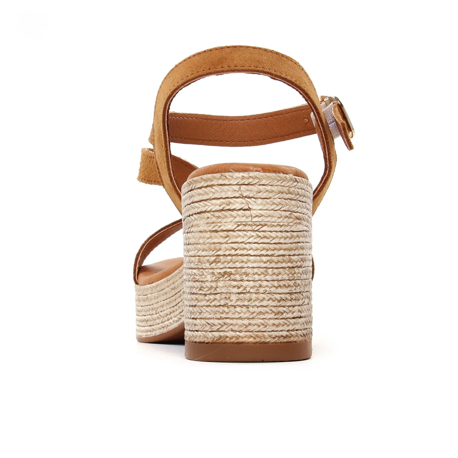 Nu-Pieds Talons Hauts Eva Frutos 4642 Cuero