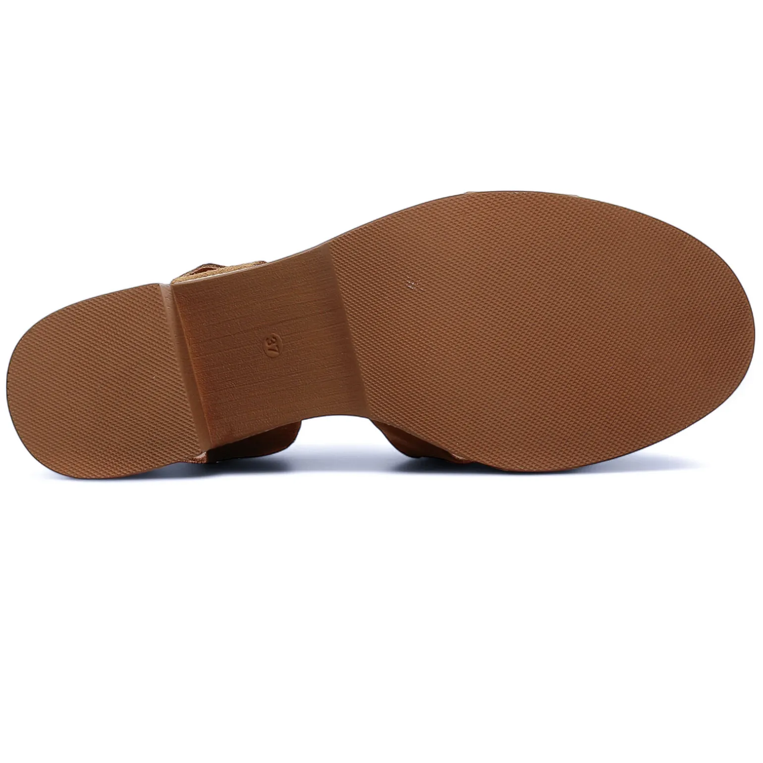 Nu-Pieds Talons Hauts Eva Frutos 4698 Muscade