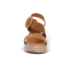 Nu-Pieds Talons Hauts Eva Frutos 4698 Muscade