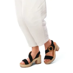 Nu-Pieds Talons Hauts Eva Frutos 4698 Negro