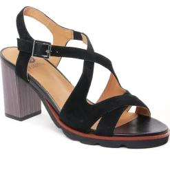 Nu-Pieds Talons Hauts Fugitive Retzia Noir