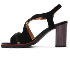 Nu-Pieds Talons Hauts Fugitive Retzia Noir