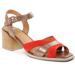 Nu-Pieds Talons Hauts Fugitive Glasco Orange