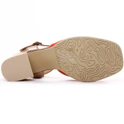 Nu-Pieds Talons Hauts Fugitive Glasco Orange