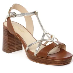 Nu-Pieds Talons Hauts Les Tropeziennes Limona Tan