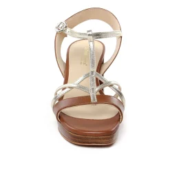 Nu-Pieds Talons Hauts Les Tropeziennes Limona Tan