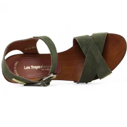 Nu-Pieds Talons Hauts Les Tropeziennes Toopino Kaki