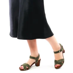 Nu-Pieds Talons Hauts Les Tropeziennes Toopino Kaki